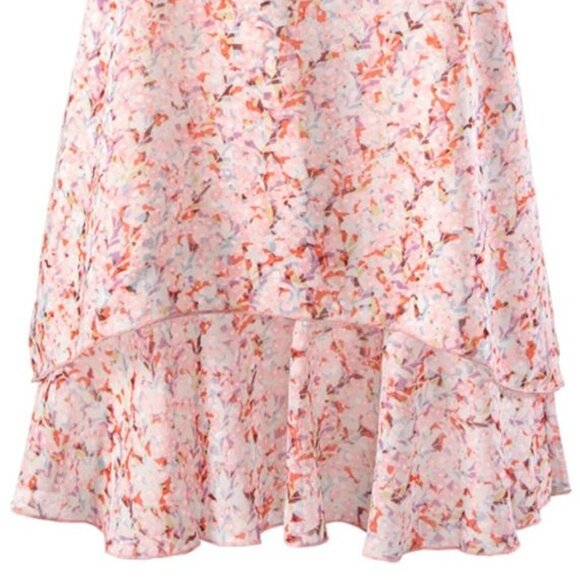 CAbi "Bella" Floral Print Sleeveless Chiffon Blouse - Picture 9 of 16